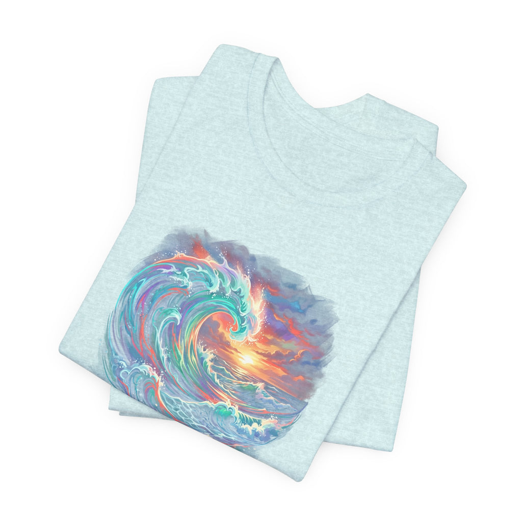 Ocean Wave Sunset T-Shirt