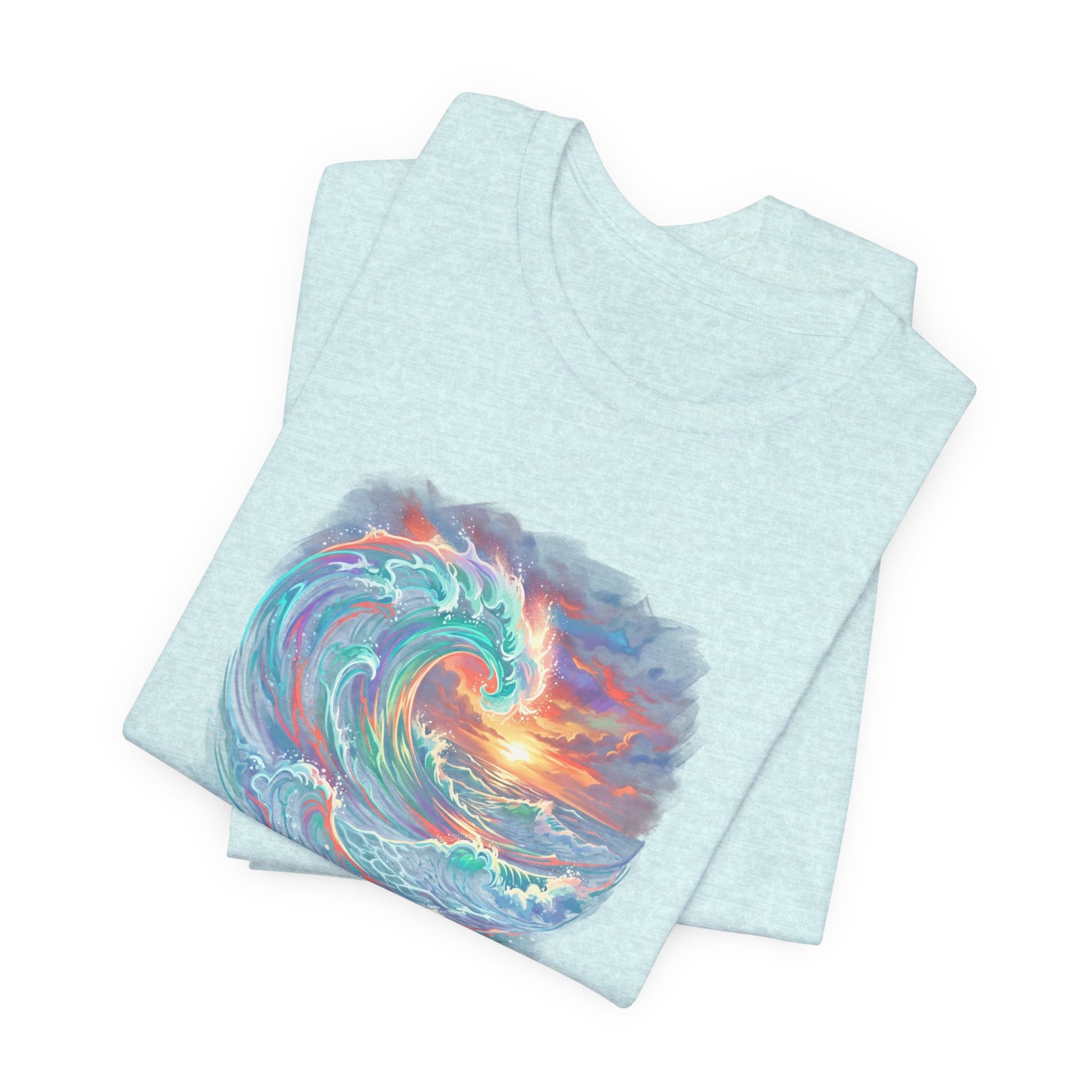 Ocean Wave Sunset T-Shirt