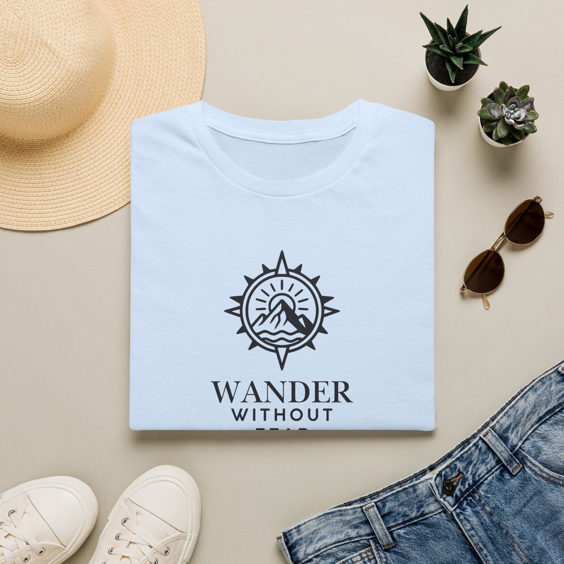 Wander Without Fear Graphic T-Shirt