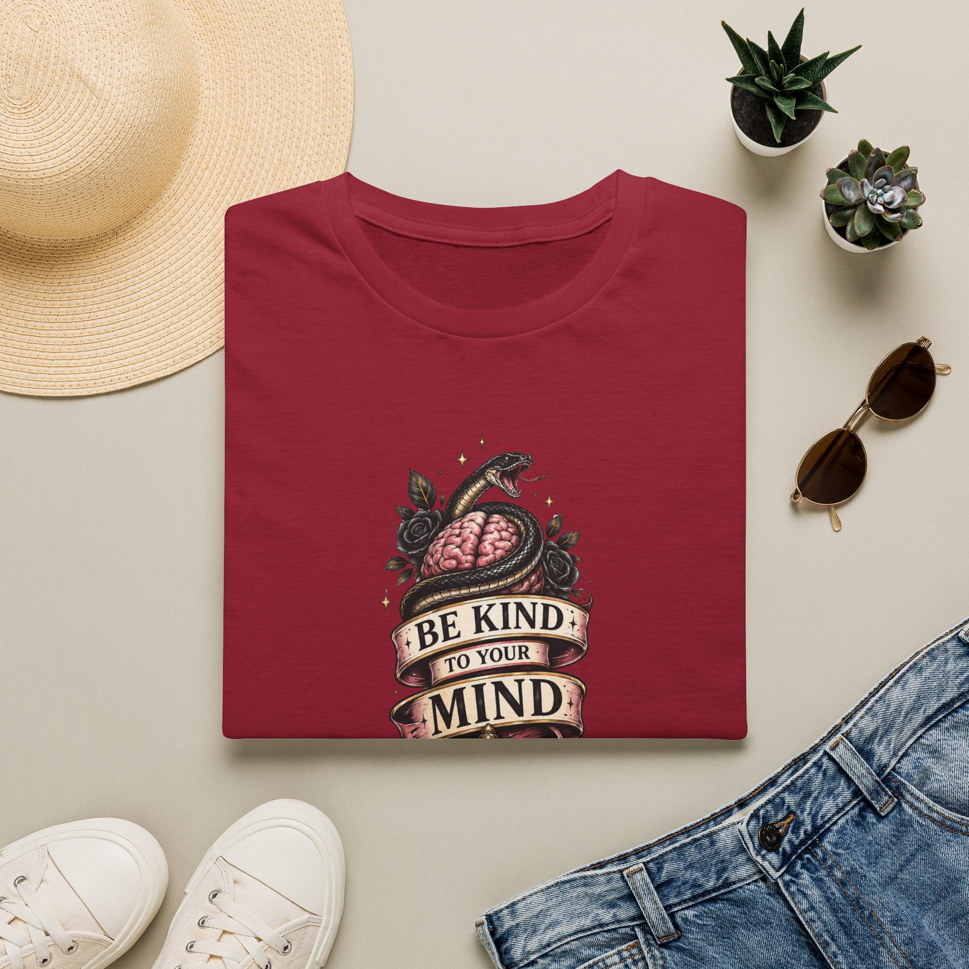 Be Kind to Your Mind T-Shirt | Mental Health Awareness Gift | Unisex Graphic Tee