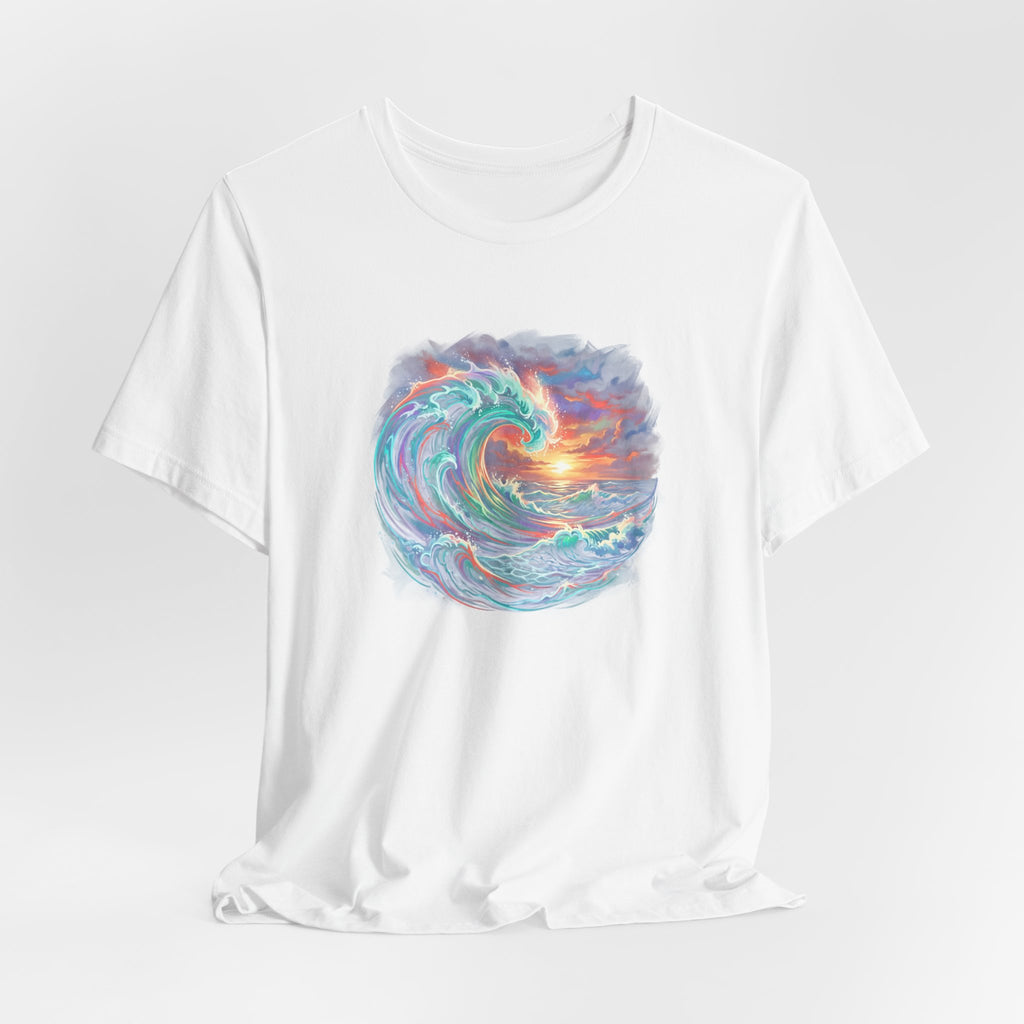 Ocean Wave Sunset T-Shirt