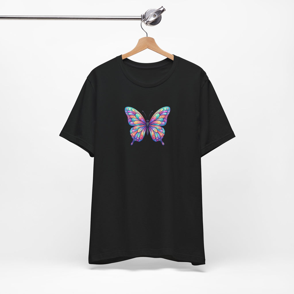 Butterfly Graphic Tee — Colorful Watercolor Butterfly T-Shirt