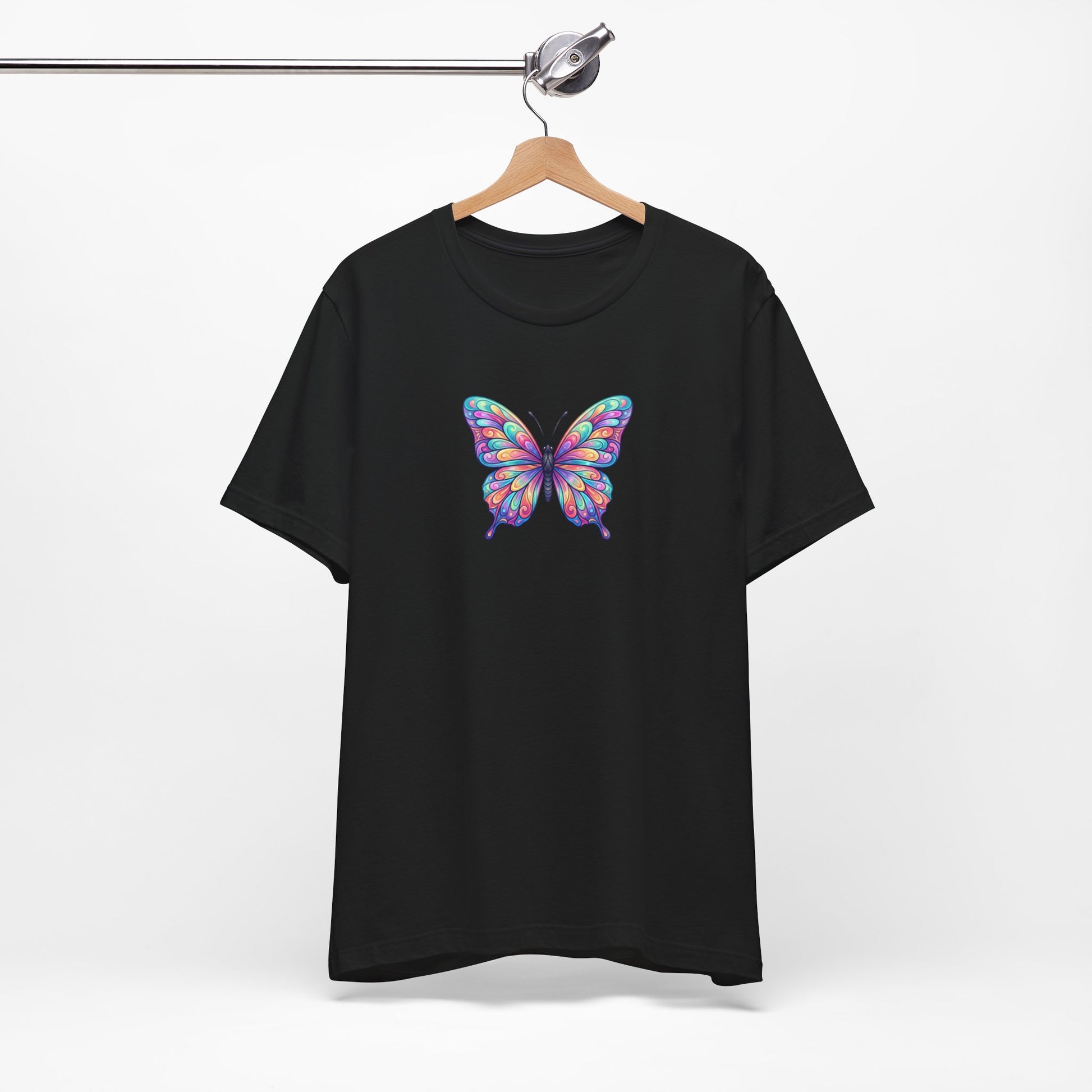 Butterfly Graphic Tee — Colorful Watercolor Butterfly T-Shirt