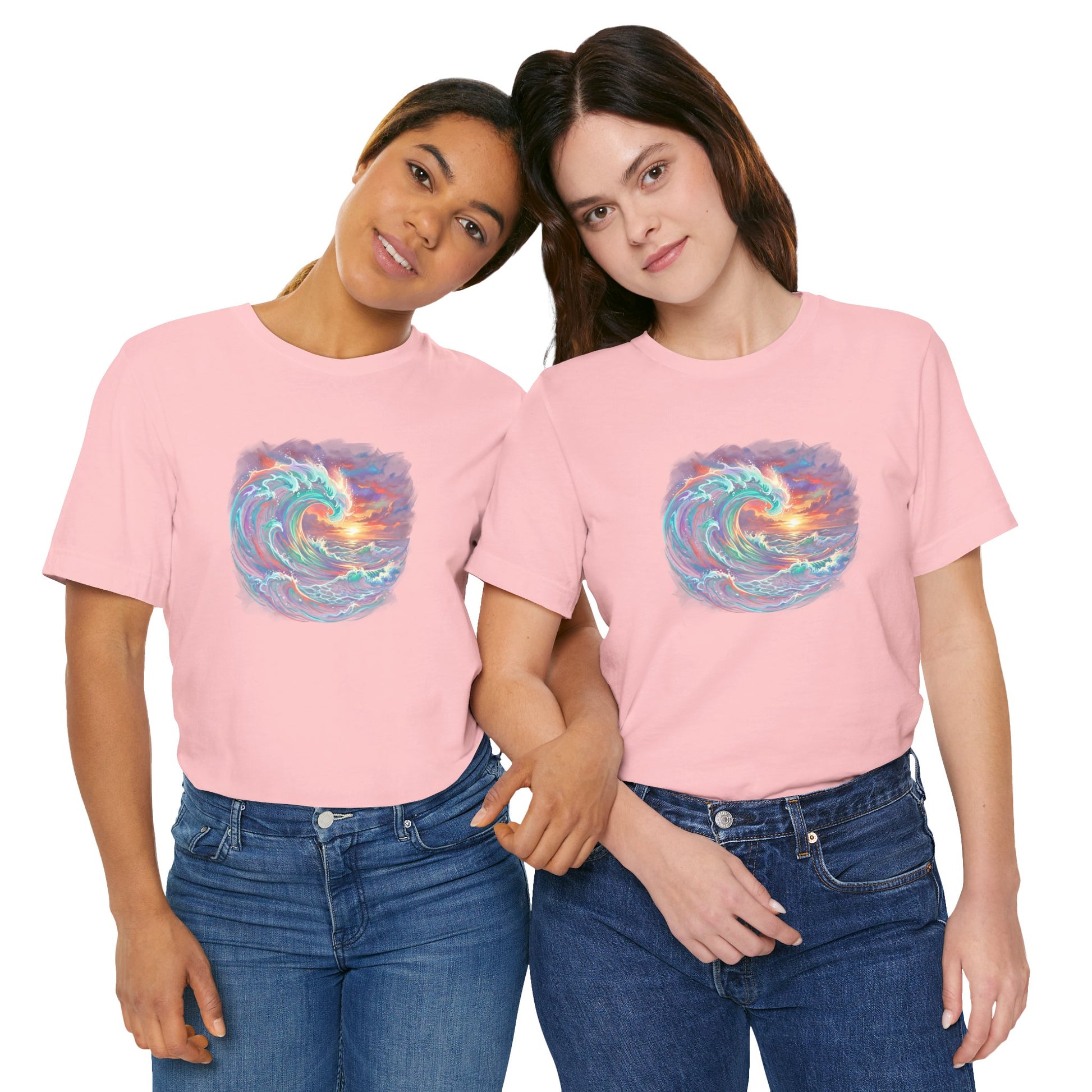 Ocean Wave Sunset T-Shirt