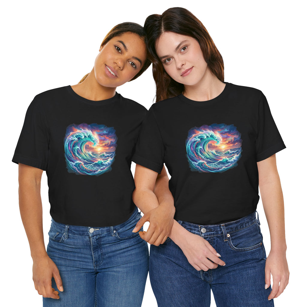 Ocean Wave Sunset T-Shirt