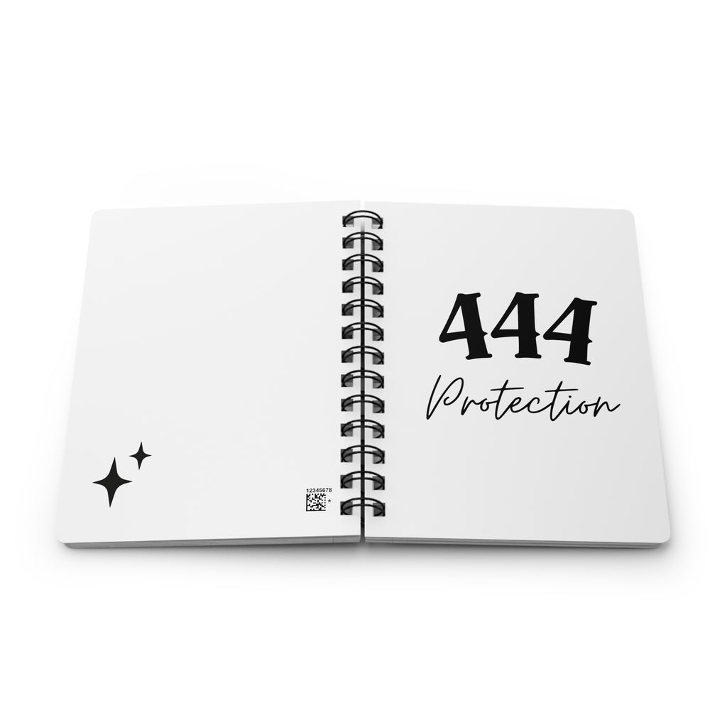 444 Protection Spiral Journal — Spiritual Numerology Notebook for Guidance & Self-Reflection