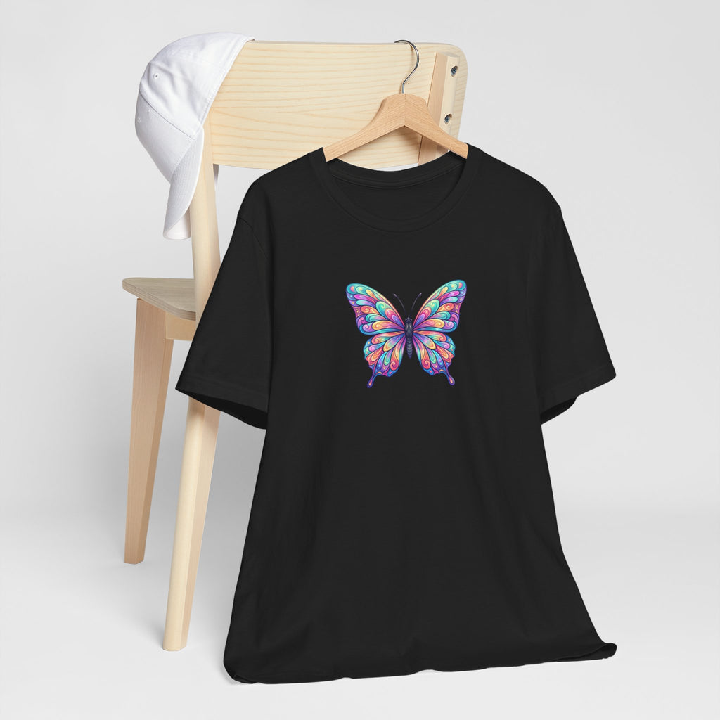 Butterfly Graphic Tee — Colorful Watercolor Butterfly T-Shirt