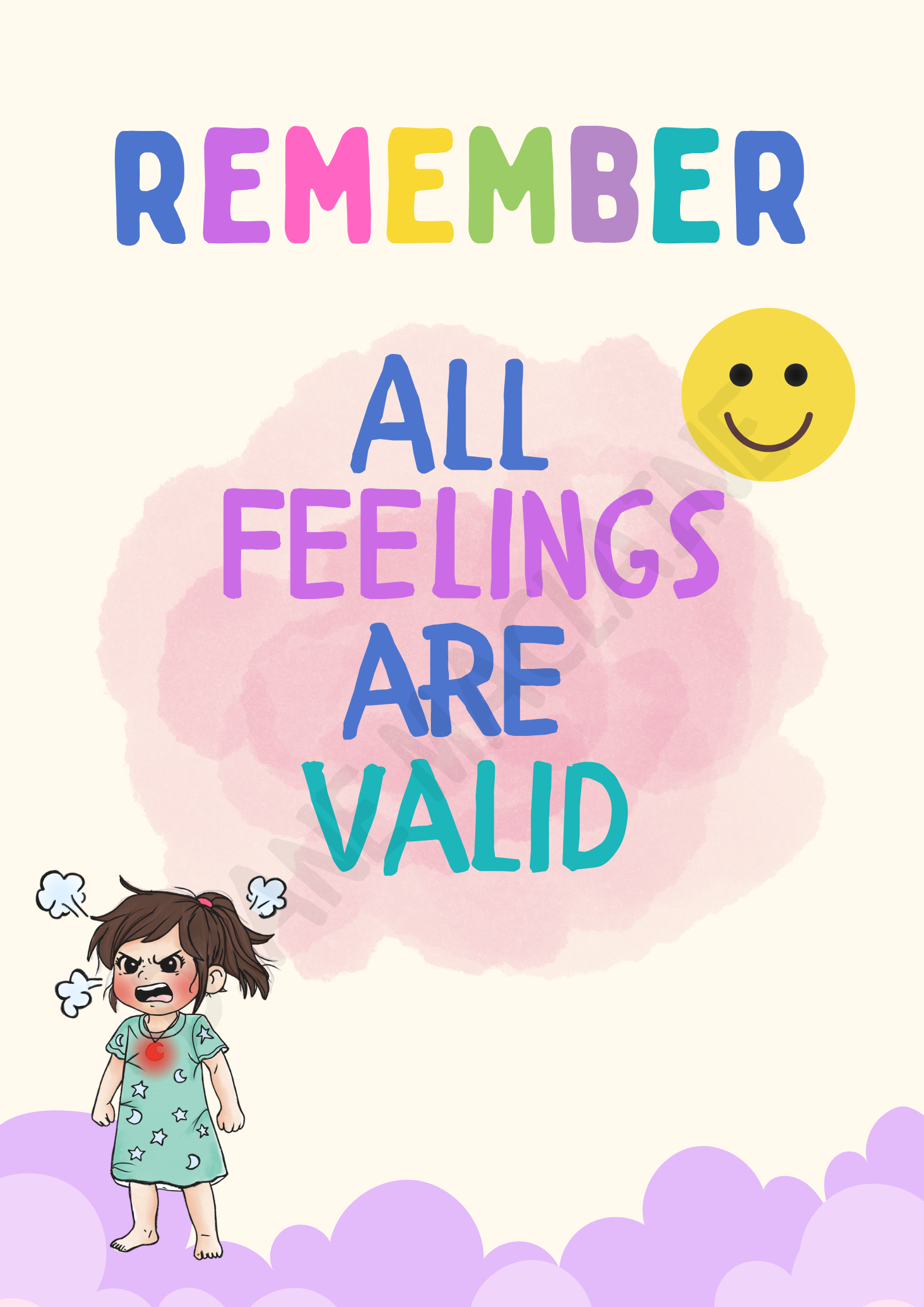 Emotion Poster Print At Home Digital Bundle