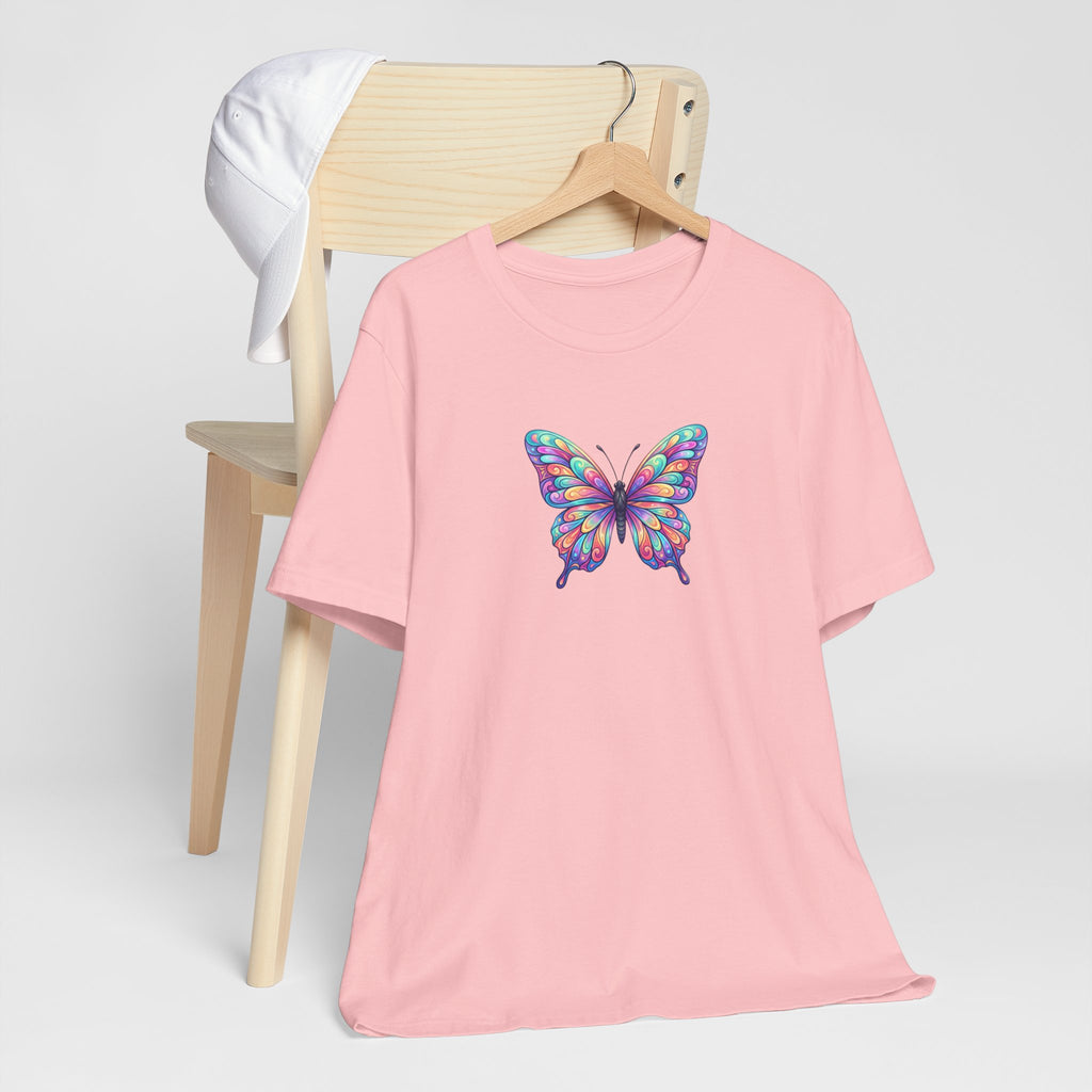 Butterfly Graphic Tee — Colorful Watercolor Butterfly T-Shirt
