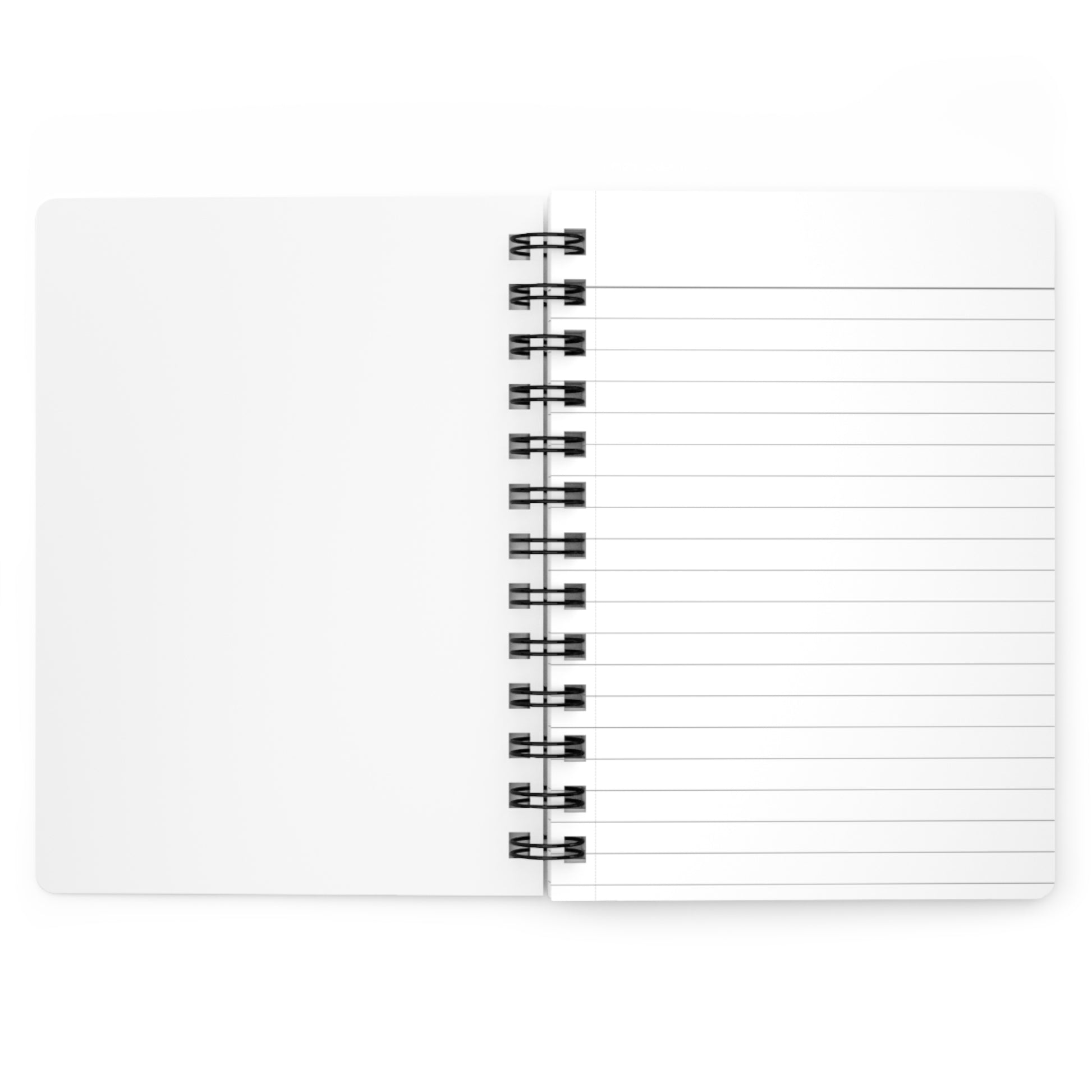 Wildcard Playing Cards Spiral Notebook — Minimalist Dripping Card Suits Journal