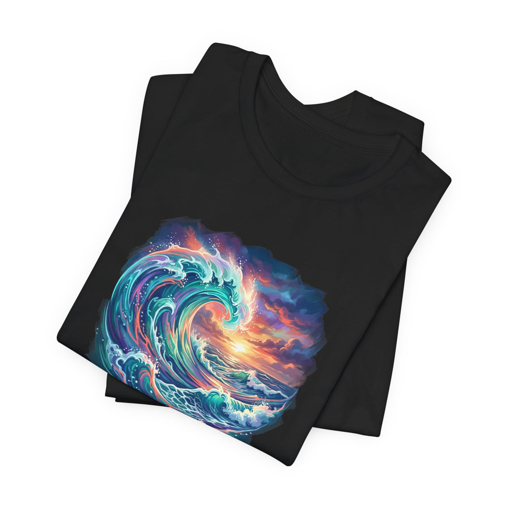 Ocean Wave Sunset T-Shirt