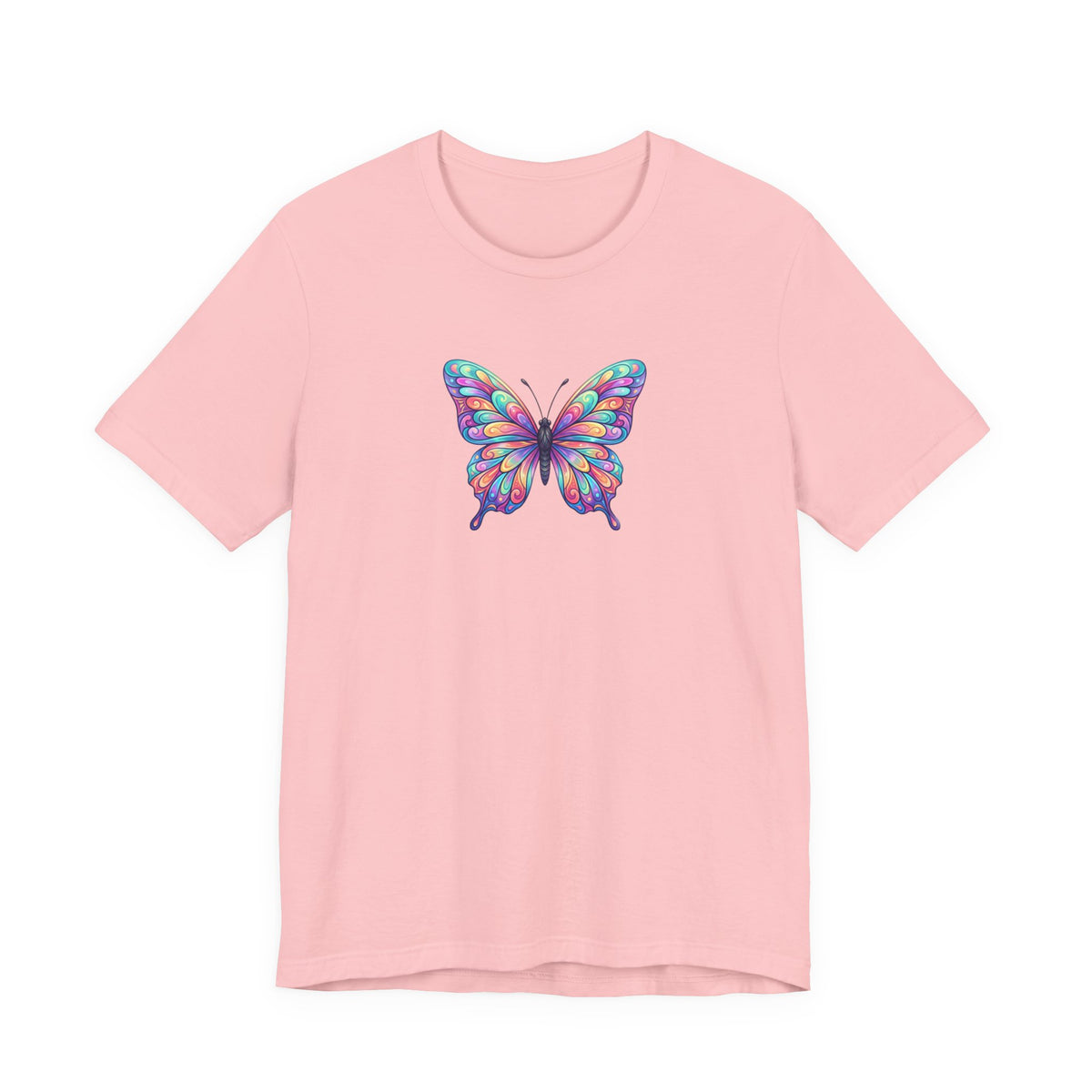 Butterfly Graphic Tee — Colorful Watercolor Butterfly T-Shirt
