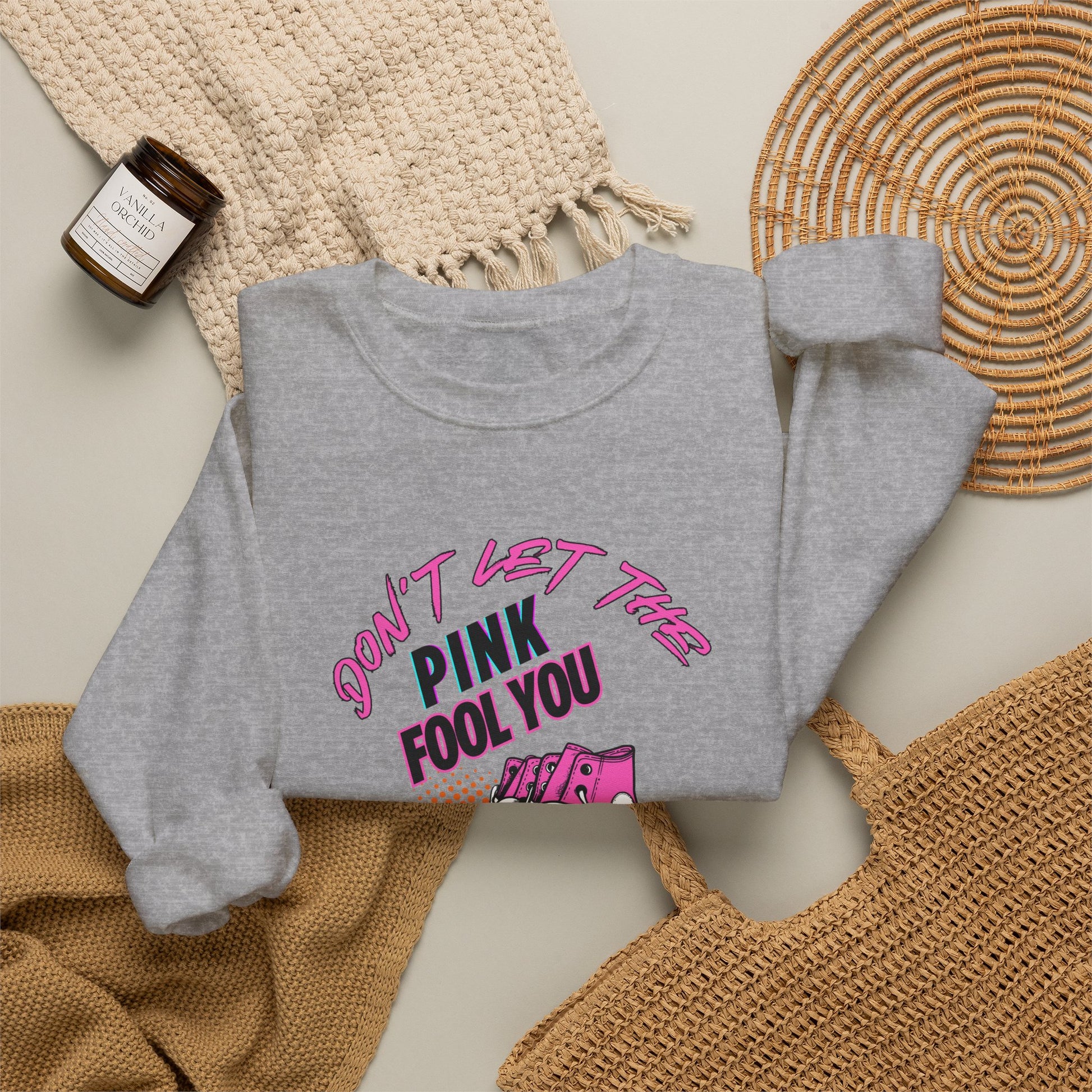 Don't Let The Pink Fool You. I KILL IT in the GYM - Unisex Sweatshirt