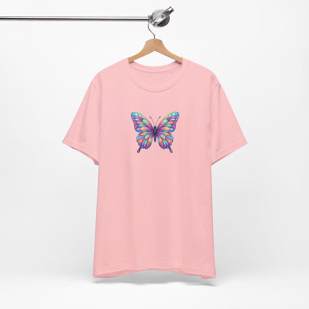 Butterfly Graphic Tee — Colorful Watercolor Butterfly T-Shirt