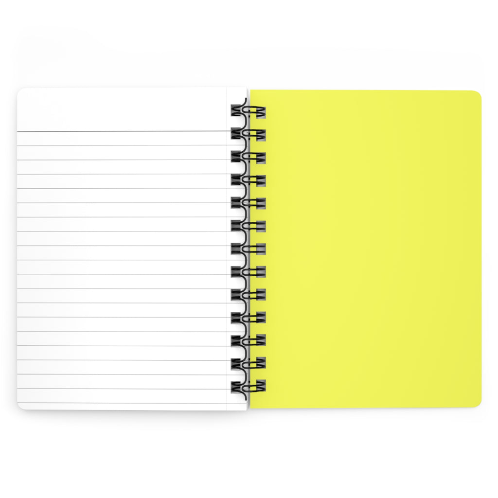 Battery Level Spiral Notebook — Cute Relatable Aesthetic Journal