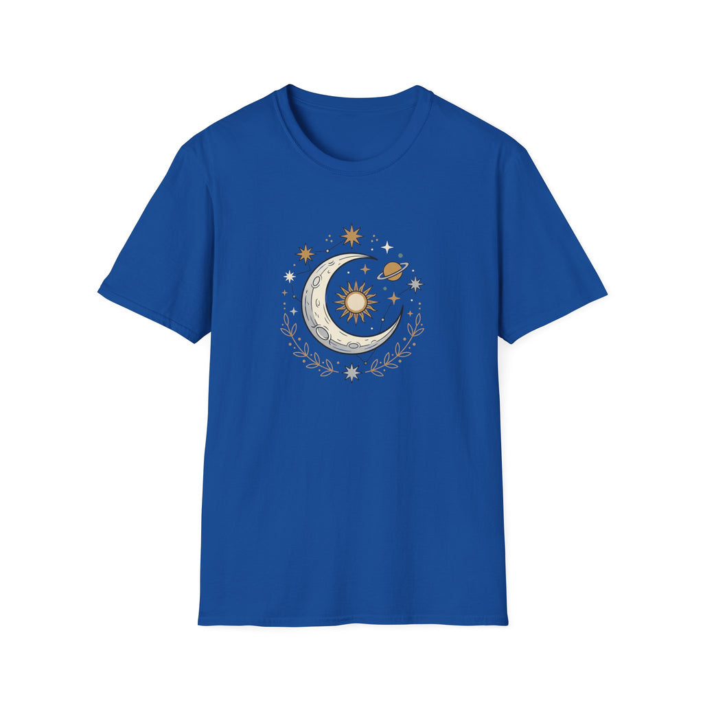 Celestial Moon & Sun Tee — Vintage Astrology Graphic T-Shirt