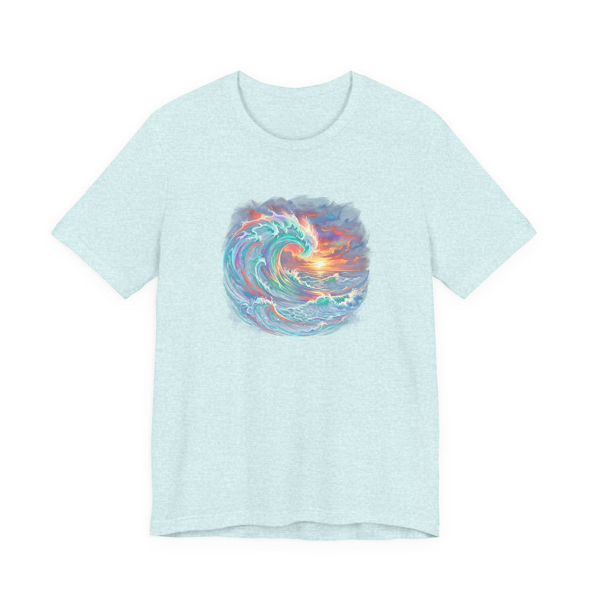 Ocean Wave Sunset T-Shirt