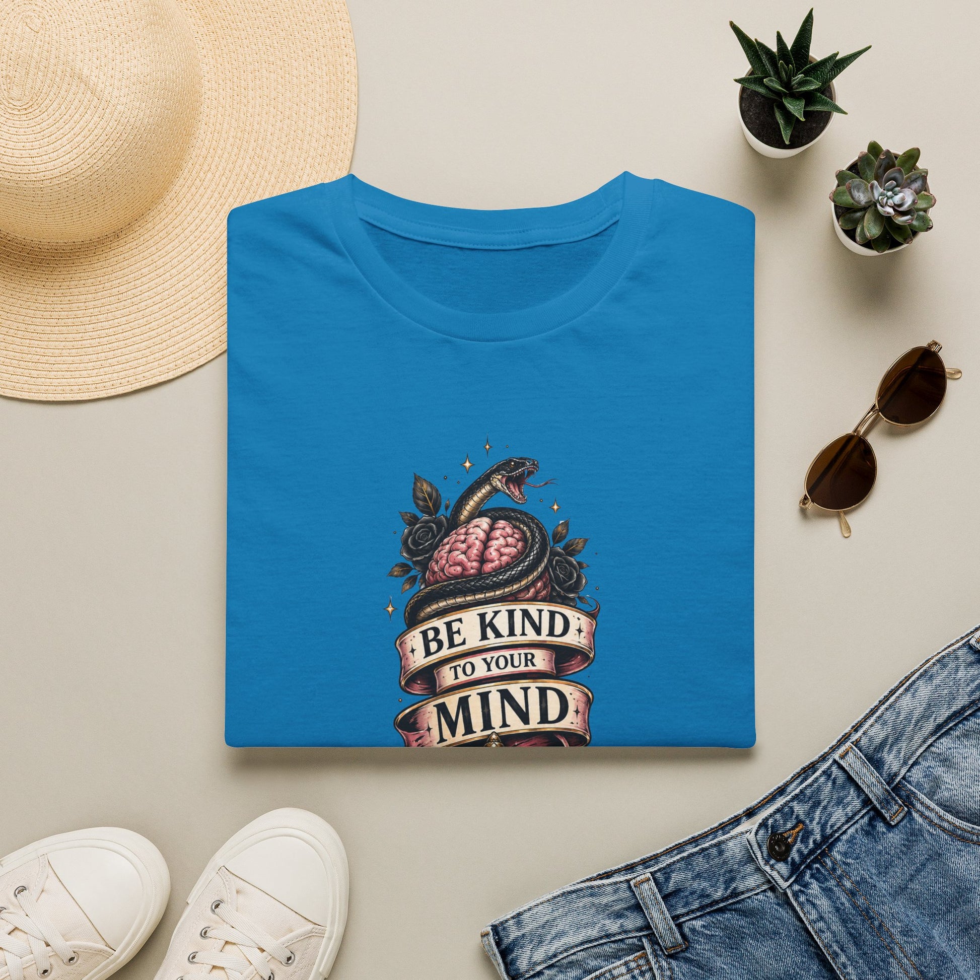 Be Kind to Your Mind T-Shirt | Mental Health Awareness Gift | Unisex Graphic Tee