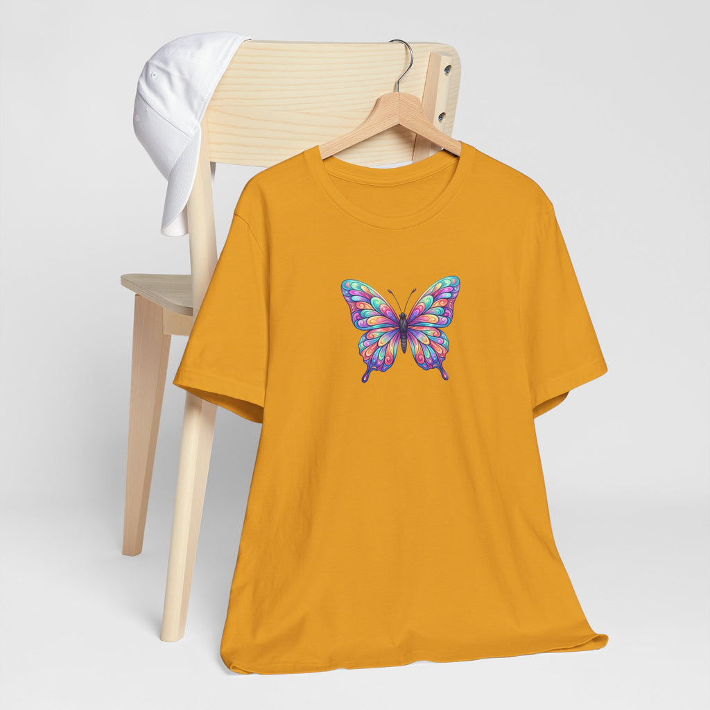 Butterfly Graphic Tee — Colorful Watercolor Butterfly T-Shirt
