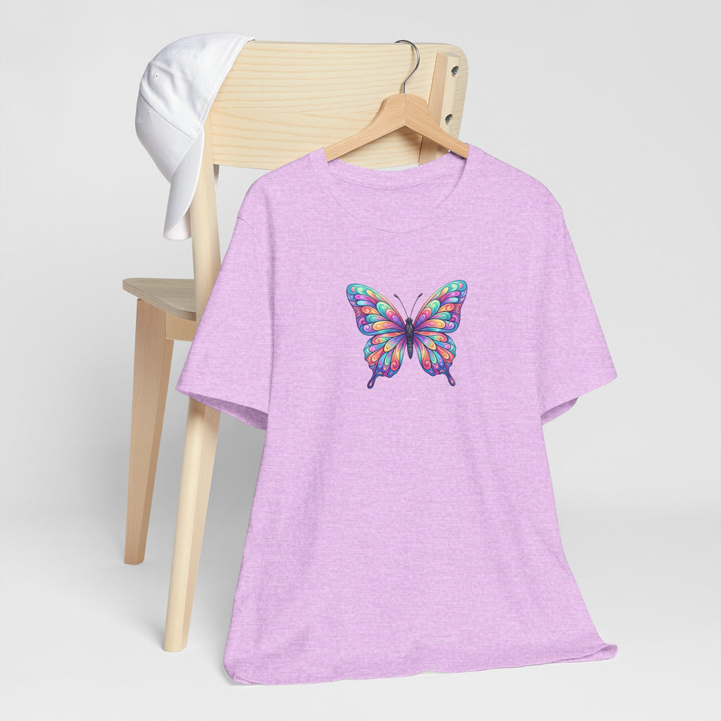 Butterfly Graphic Tee — Colorful Watercolor Butterfly T-Shirt