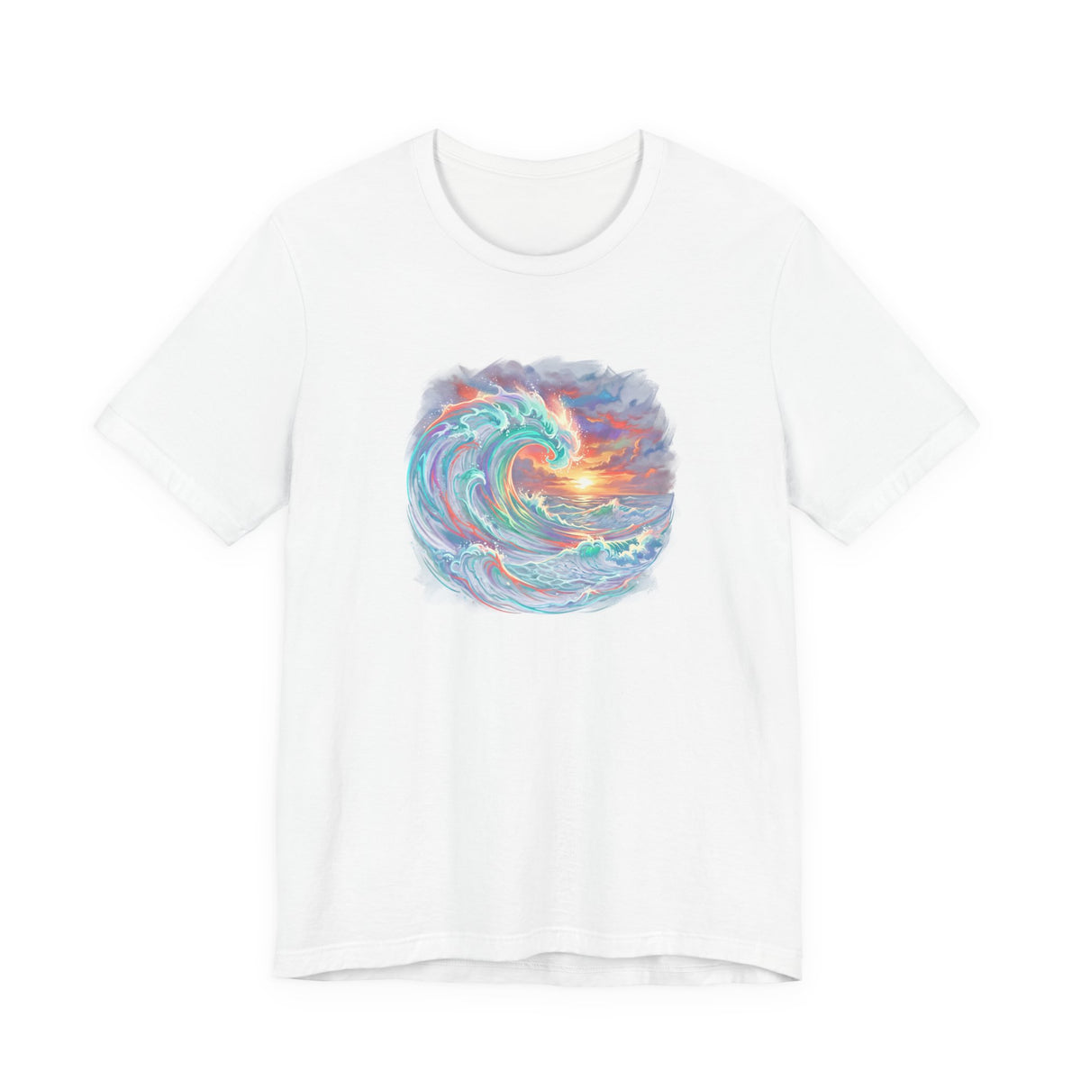 Ocean Wave Sunset T-Shirt