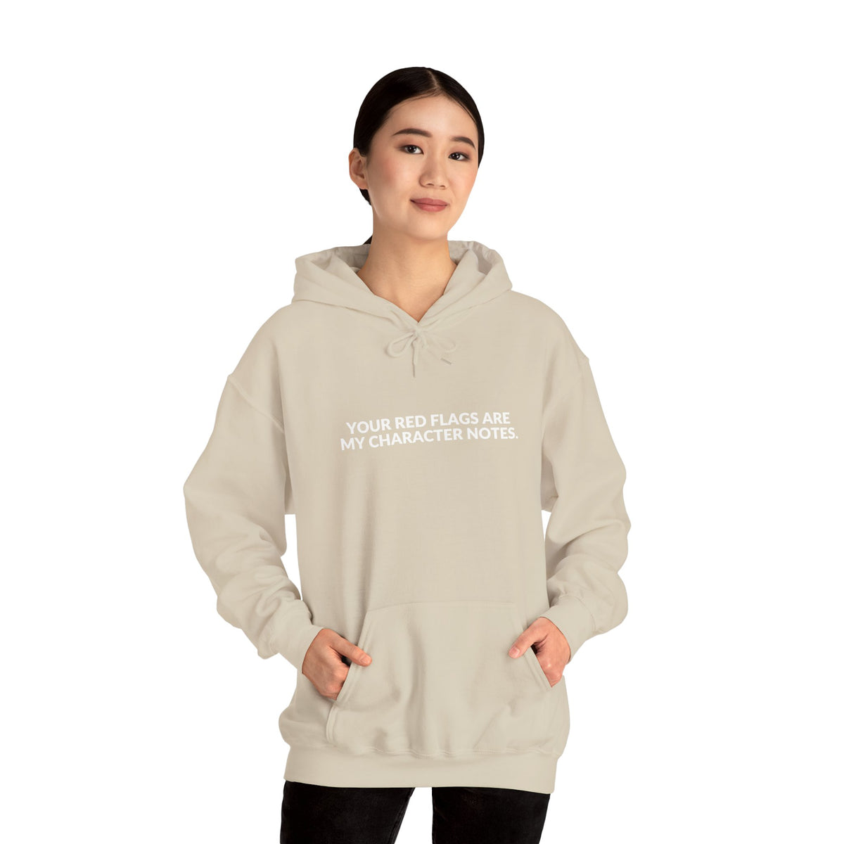 Your Red Flags Are My Character Notes - Funny Writer Hoodie