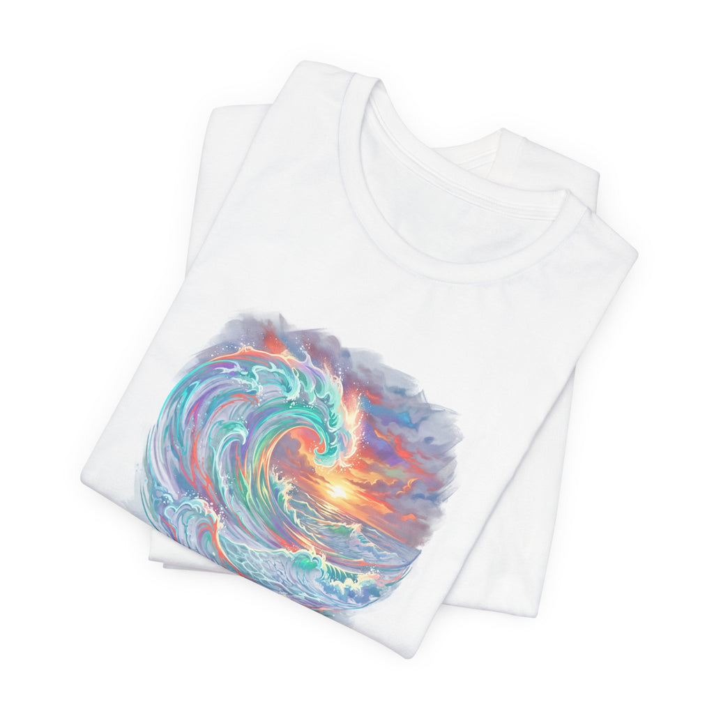 Ocean Wave Sunset T-Shirt
