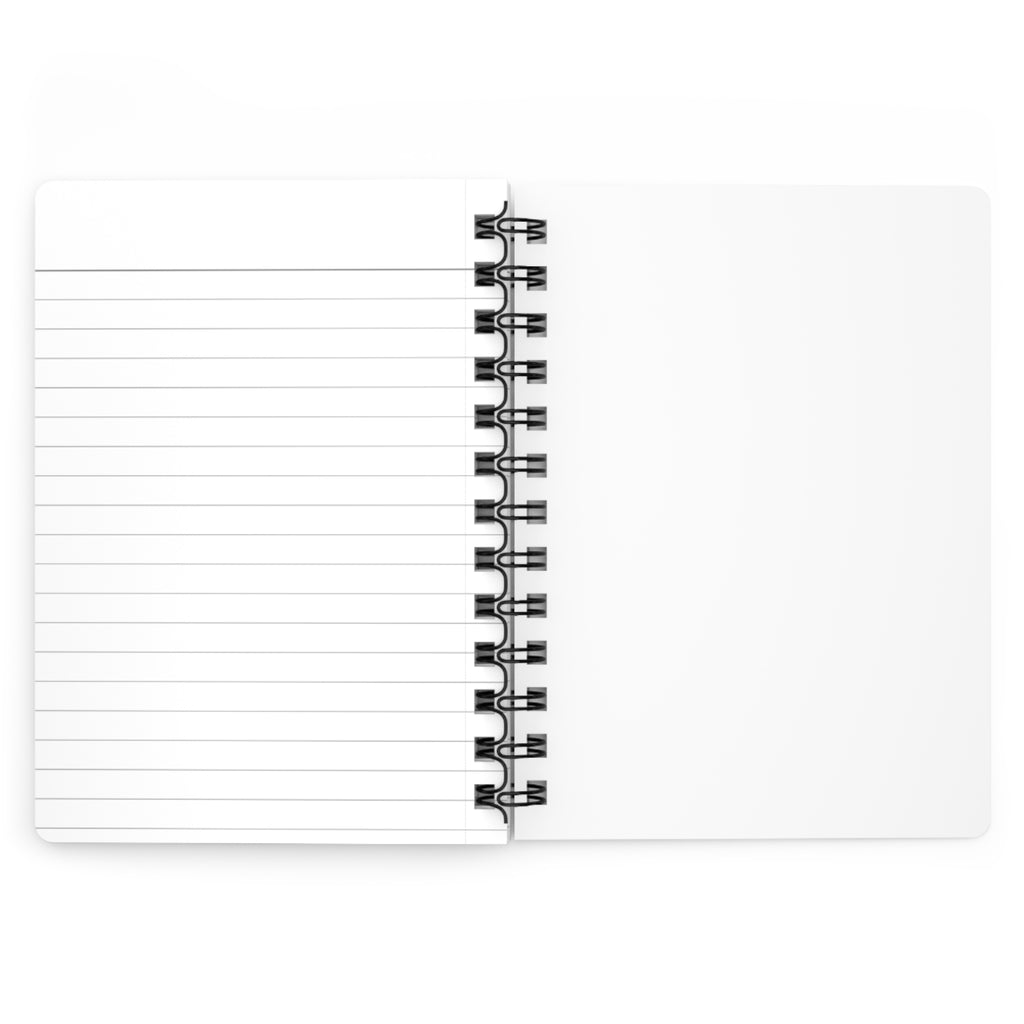 Spiral Journal — "R.I.P. To My Last Nerve" Skull Surf Notebook