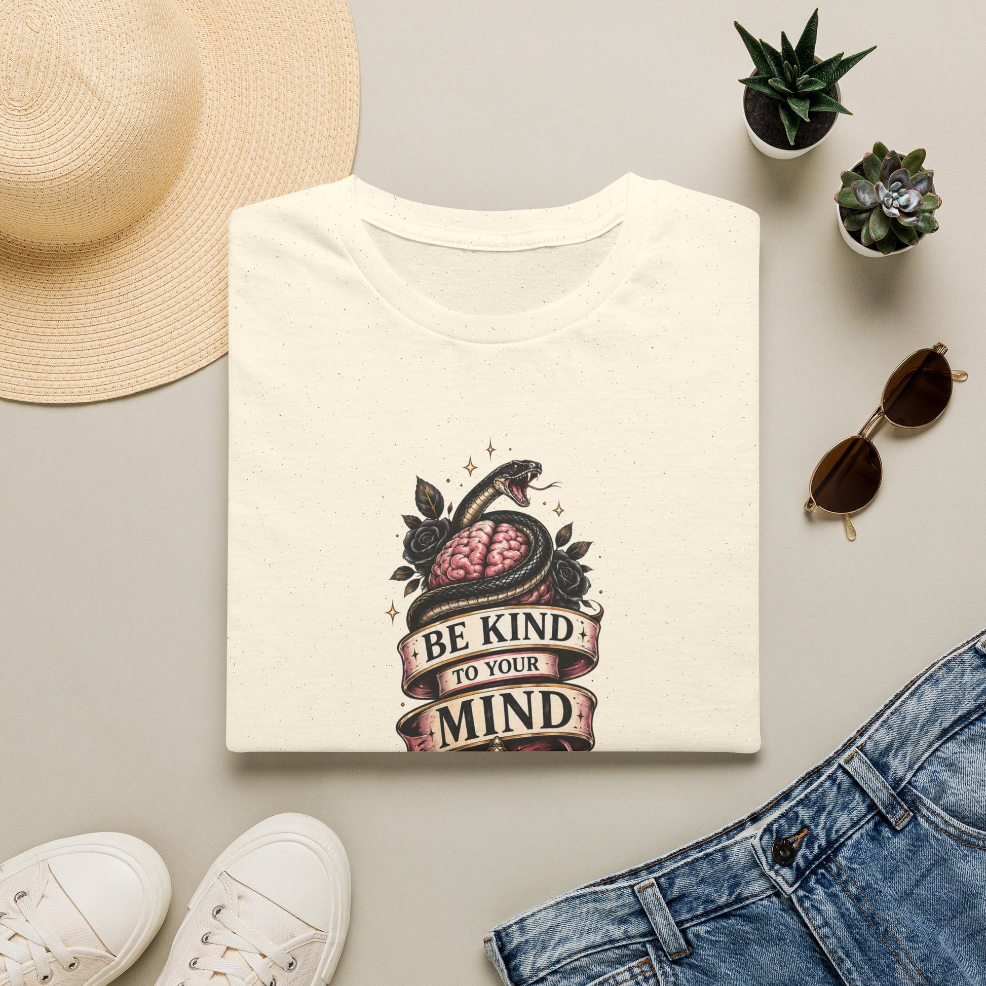 Be Kind to Your Mind T-Shirt | Mental Health Awareness Gift | Unisex Graphic Tee