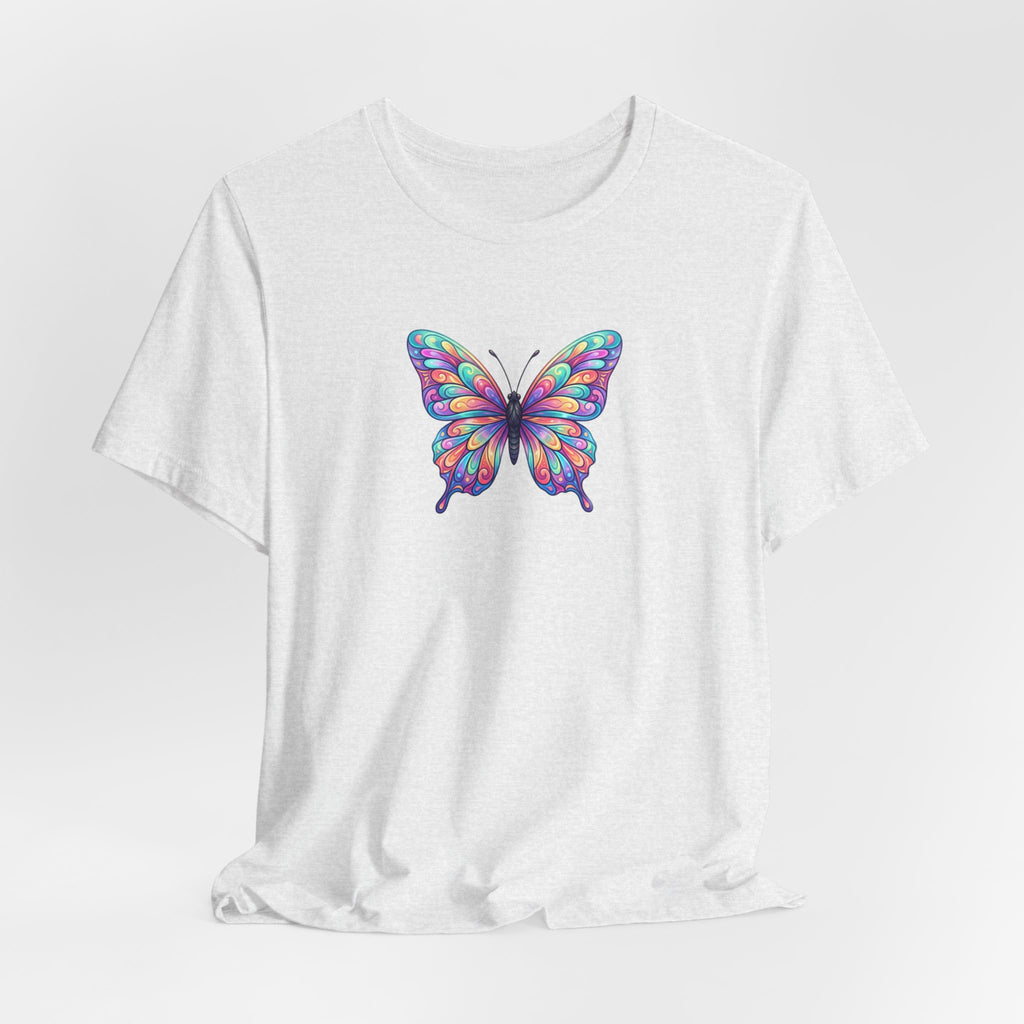Butterfly Graphic Tee — Colorful Watercolor Butterfly T-Shirt