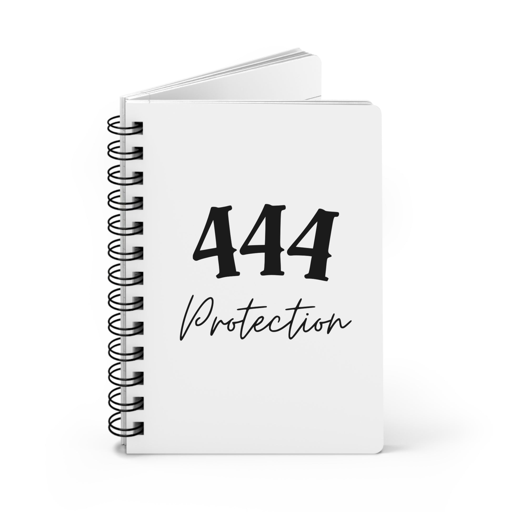 444 Protection Spiral Journal — Spiritual Numerology Notebook for Guidance & Self-Reflection