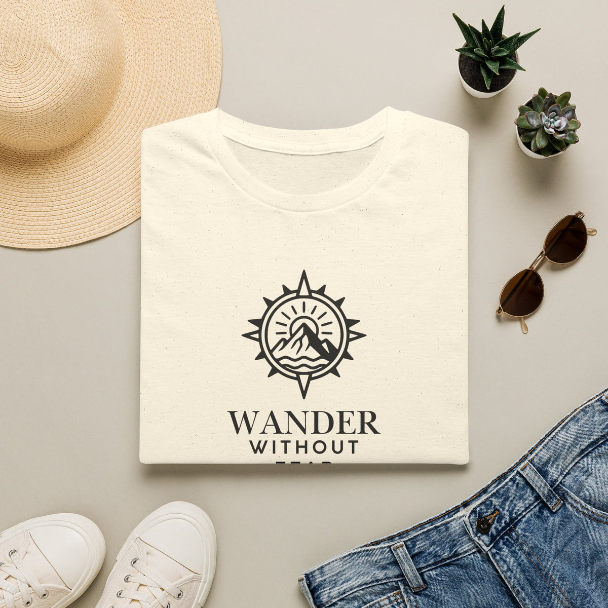 Wander Without Fear Graphic T-Shirt