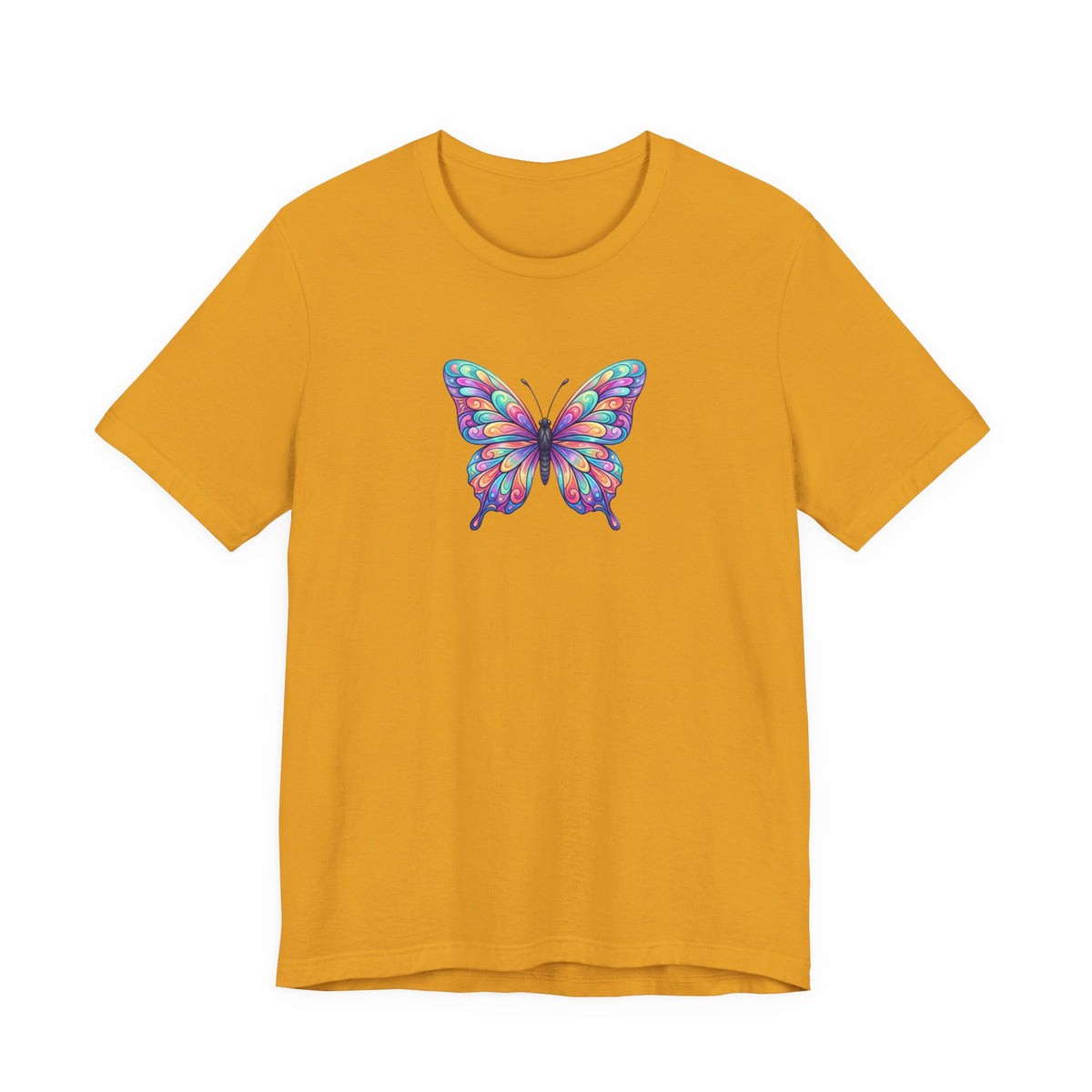 Butterfly Graphic Tee — Colorful Watercolor Butterfly T-Shirt