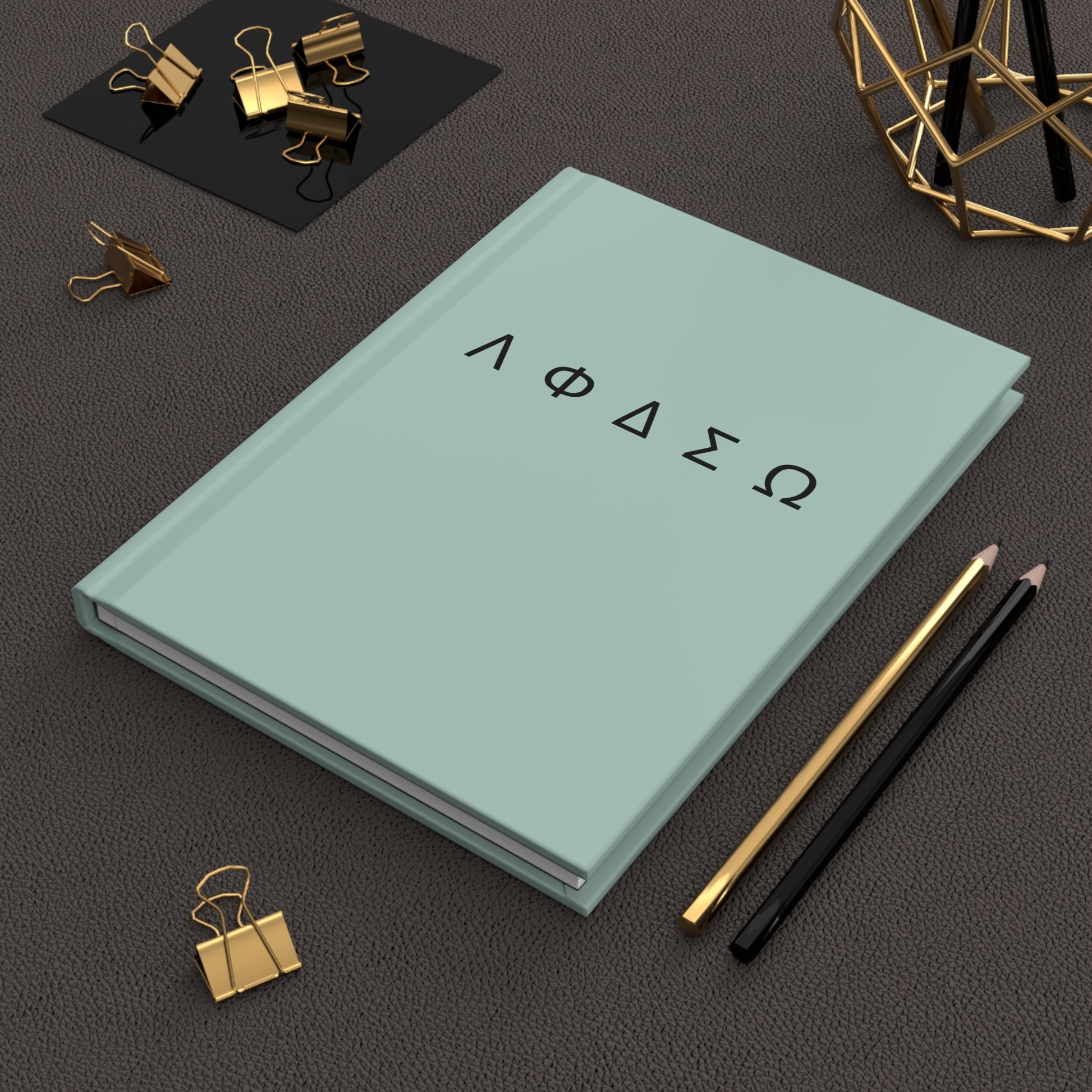 Greek Letter Notebook