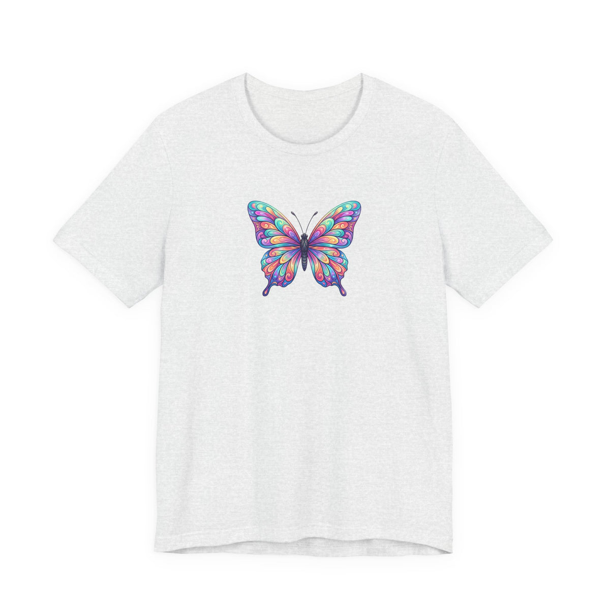 Butterfly Graphic Tee — Colorful Watercolor Butterfly T-Shirt