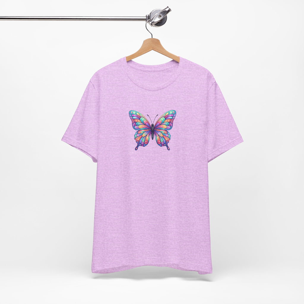 Butterfly Graphic Tee — Colorful Watercolor Butterfly T-Shirt