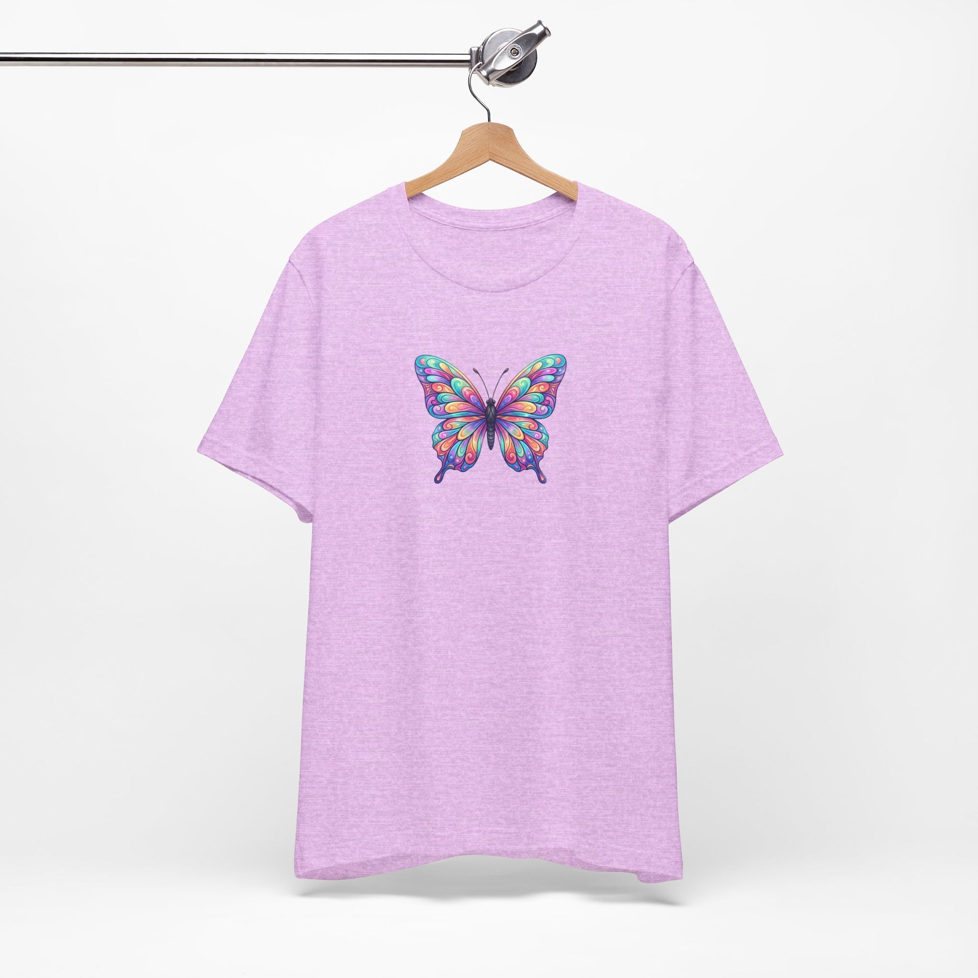 Butterfly Graphic Tee — Colorful Watercolor Butterfly T-Shirt
