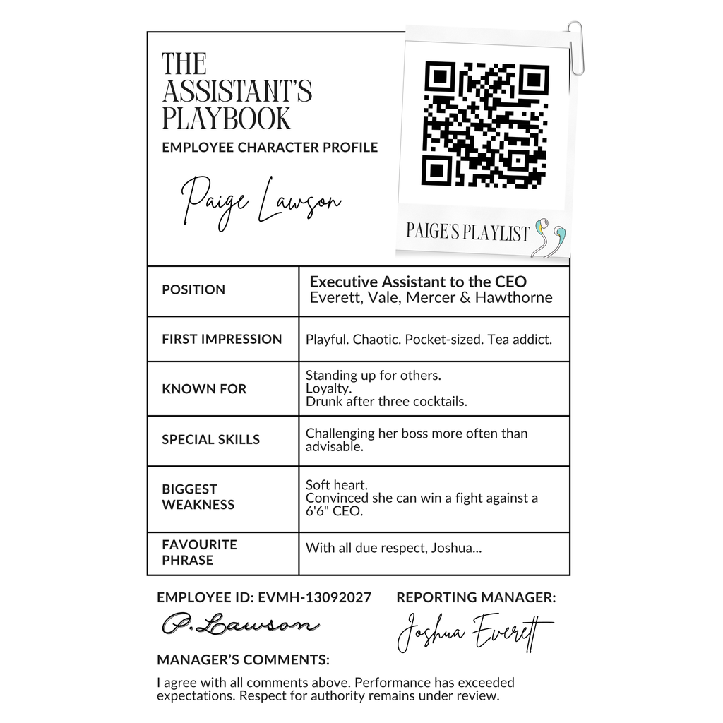 The Assistant’s Playbook Paperback - Hardback - Collectors Edition & eBOOK