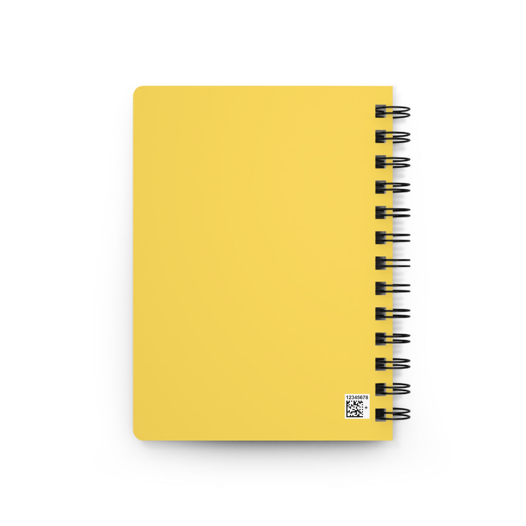 Spiral Journal — "R.I.P. To My Last Nerve" Skull Surf Notebook