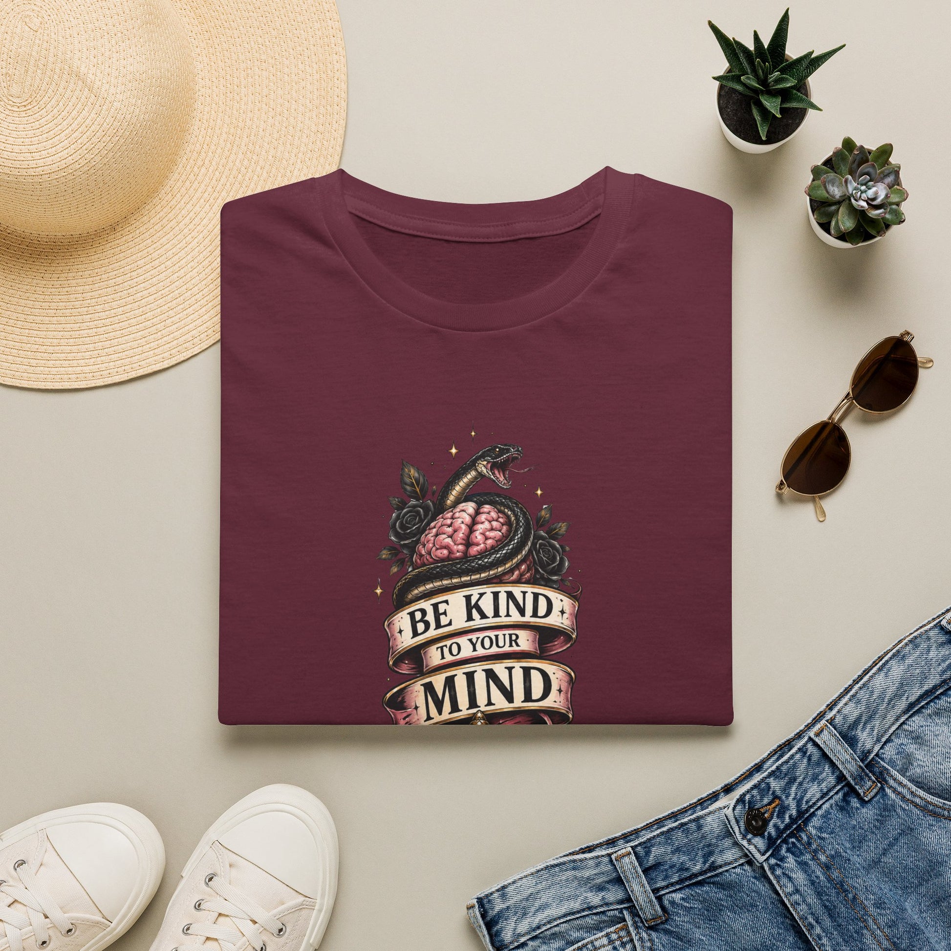 Be Kind to Your Mind T-Shirt | Mental Health Awareness Gift | Unisex Graphic Tee