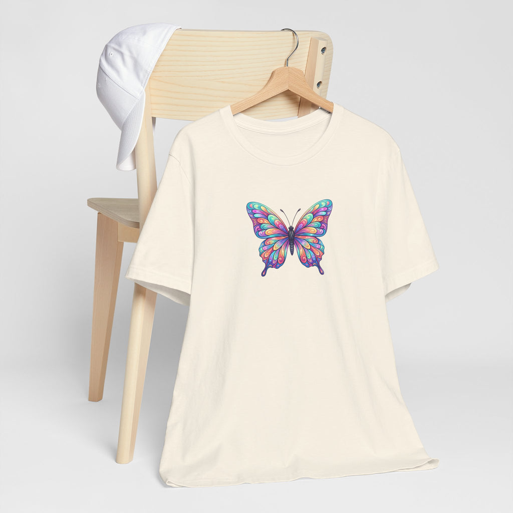 Butterfly Graphic Tee — Colorful Watercolor Butterfly T-Shirt