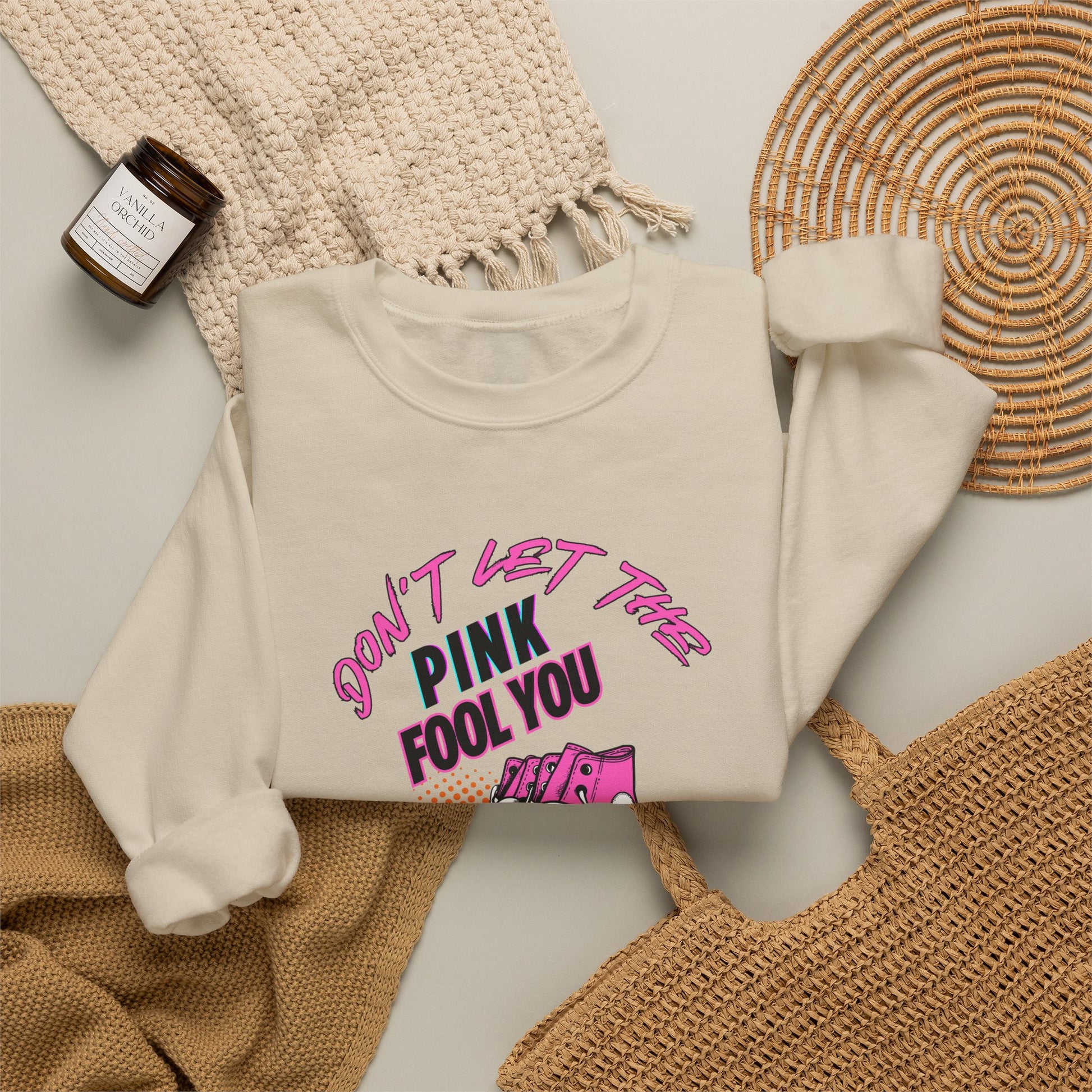 Don't Let The Pink Fool You. I KILL IT in the GYM - Unisex Sweatshirt