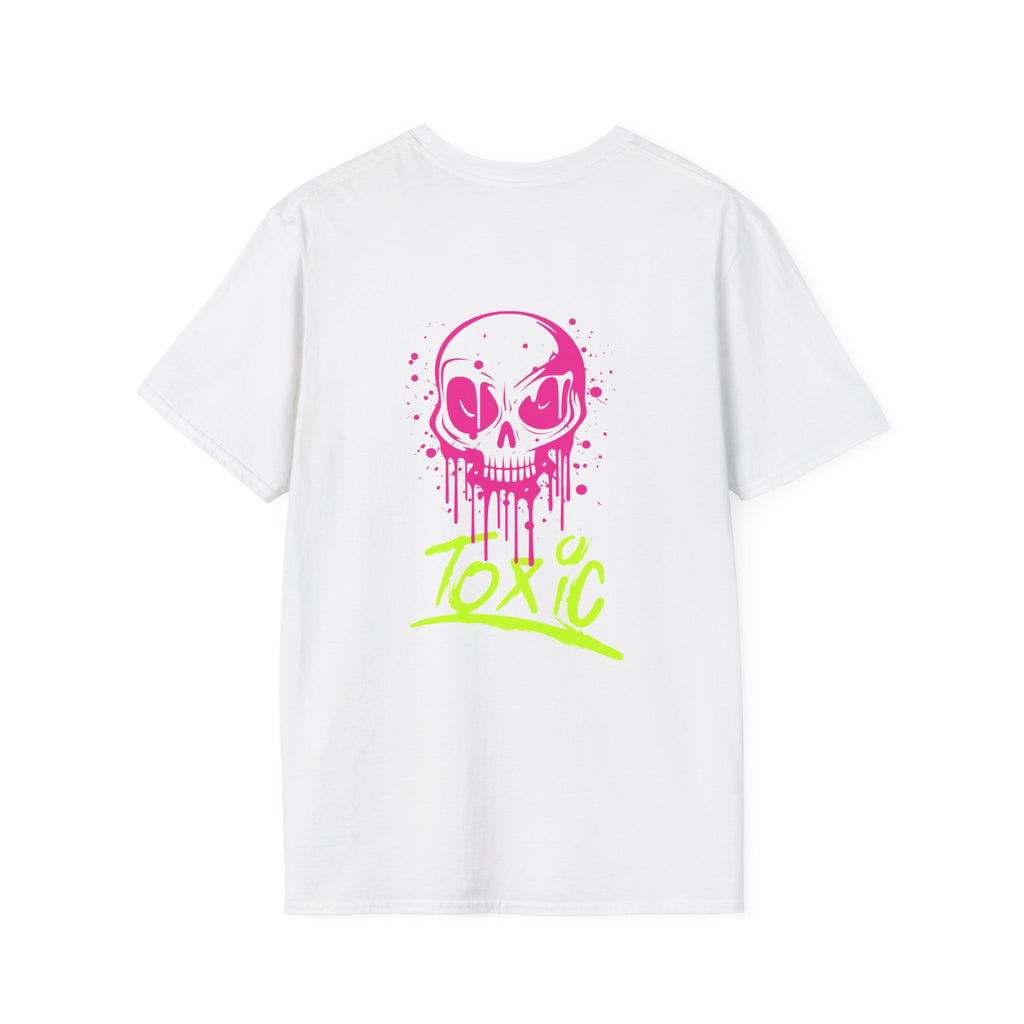 T-Shirt — Neon Drip Skull "Toxic" Graphic