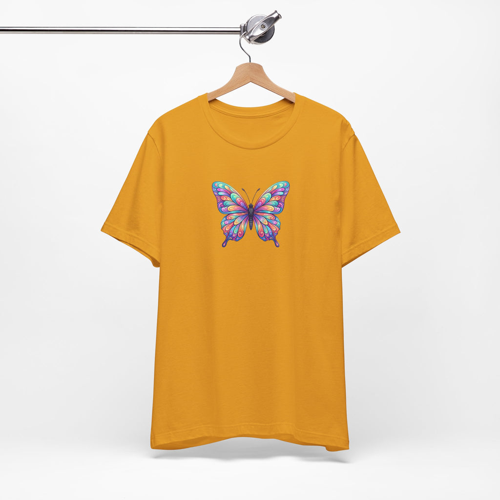 Butterfly Graphic Tee — Colorful Watercolor Butterfly T-Shirt
