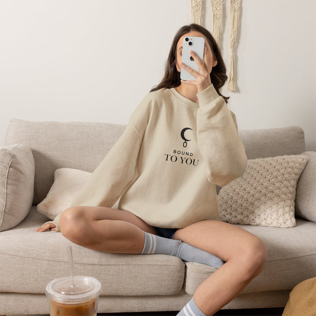 Bound to You Moon Sweatshirt