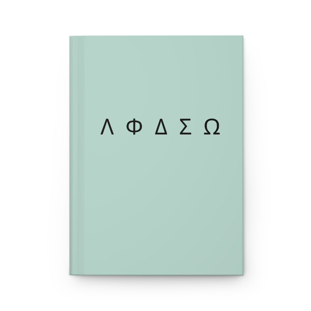 Greek Letter Notebook
