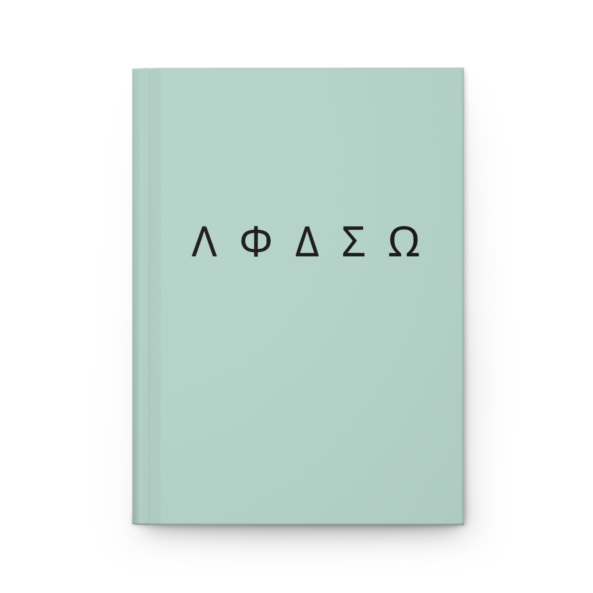 Greek Letter Notebook