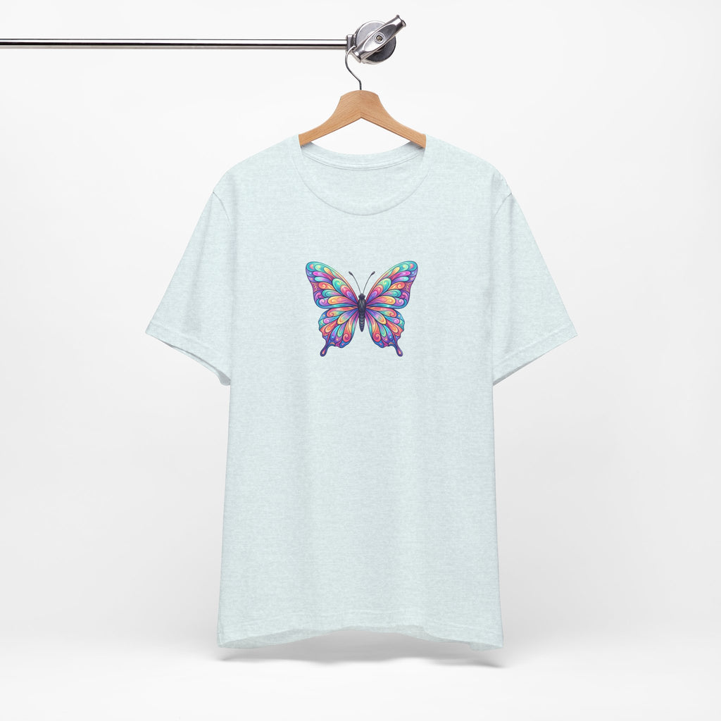 Butterfly Graphic Tee — Colorful Watercolor Butterfly T-Shirt