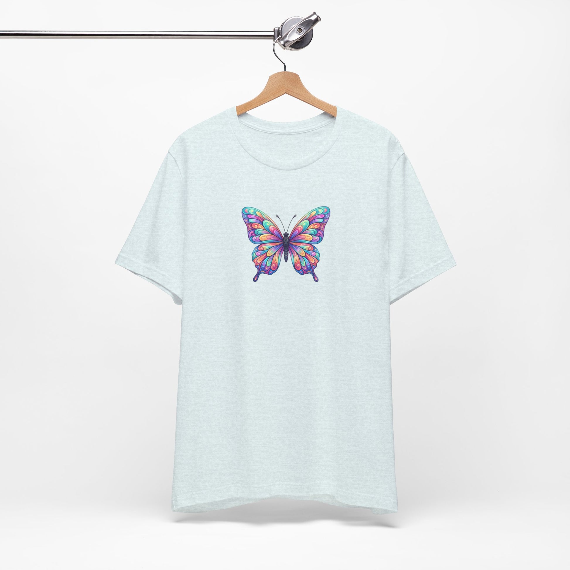 Butterfly Graphic Tee — Colorful Watercolor Butterfly T-Shirt