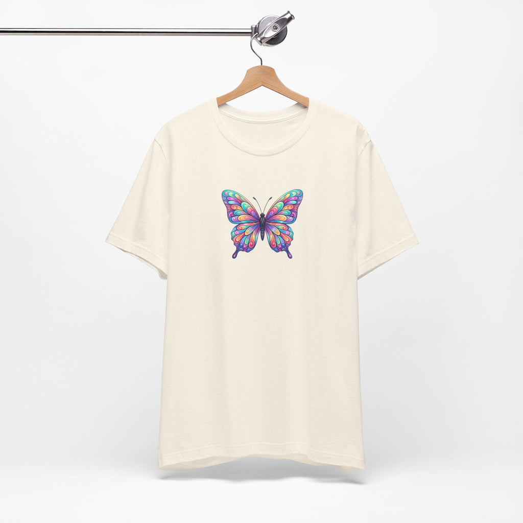 Butterfly Graphic Tee — Colorful Watercolor Butterfly T-Shirt